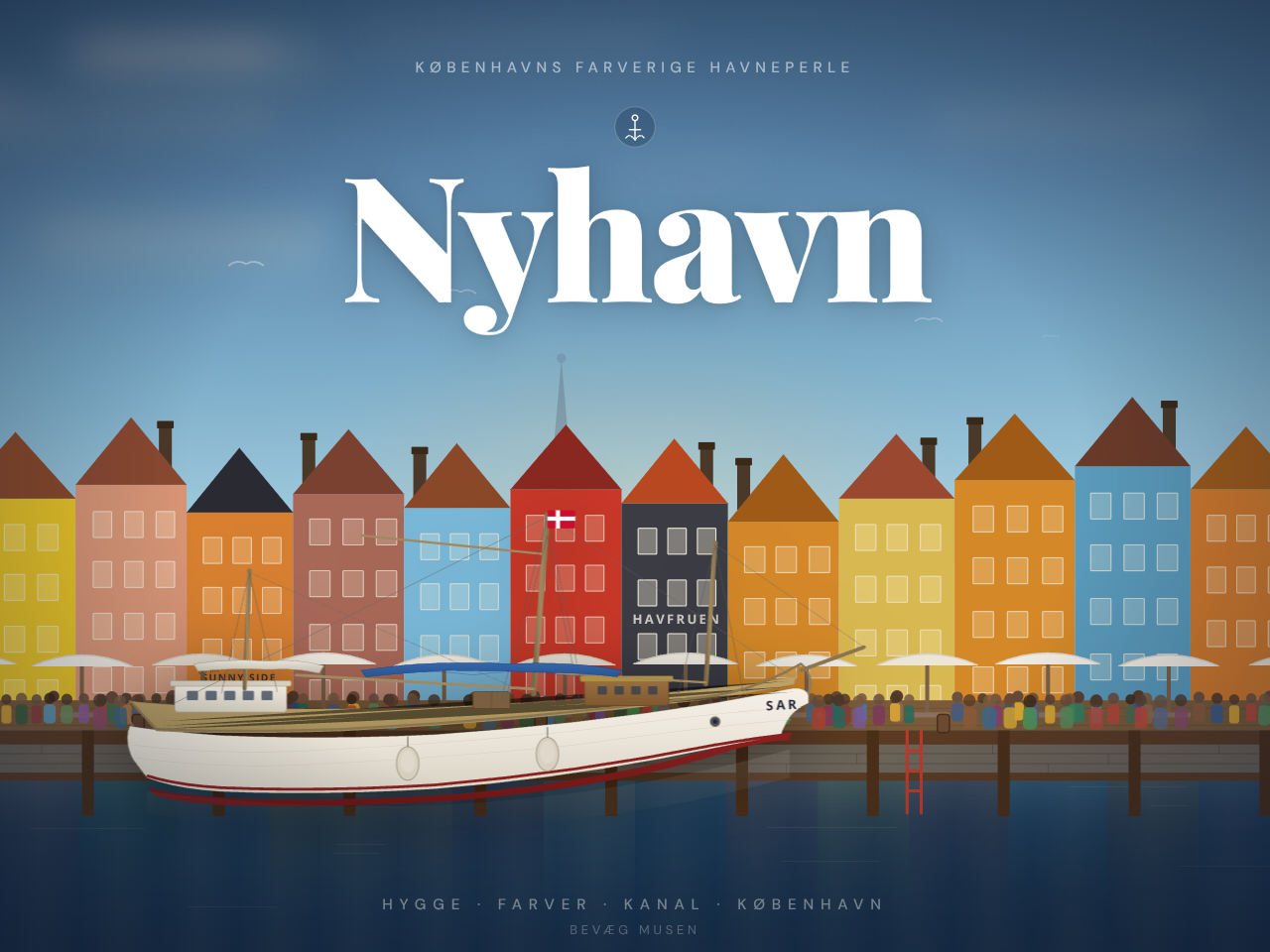 Nyhavn, Denmark - Parallax